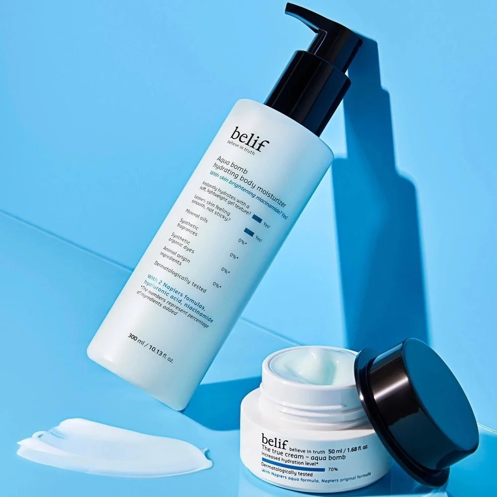 belif Aqua Bomb Hydrating Body Moisturizer, 1.01 fl. ounce, NIB